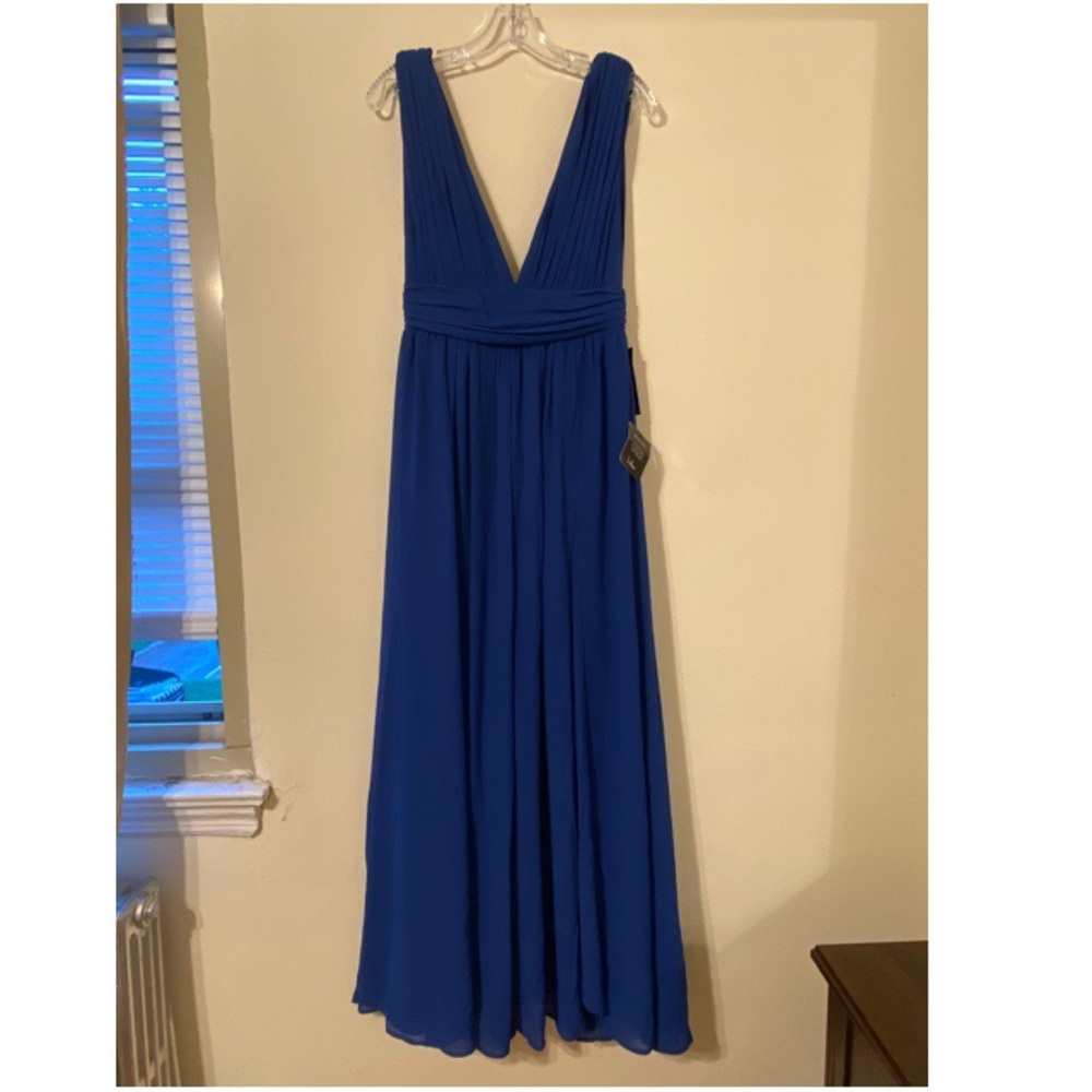 Lulu’s Heavenly Hues Royal Blue Maxi Dress
